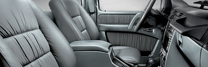 G-Class Cross Country Vehicle Drive System & Chasis Seat comfort